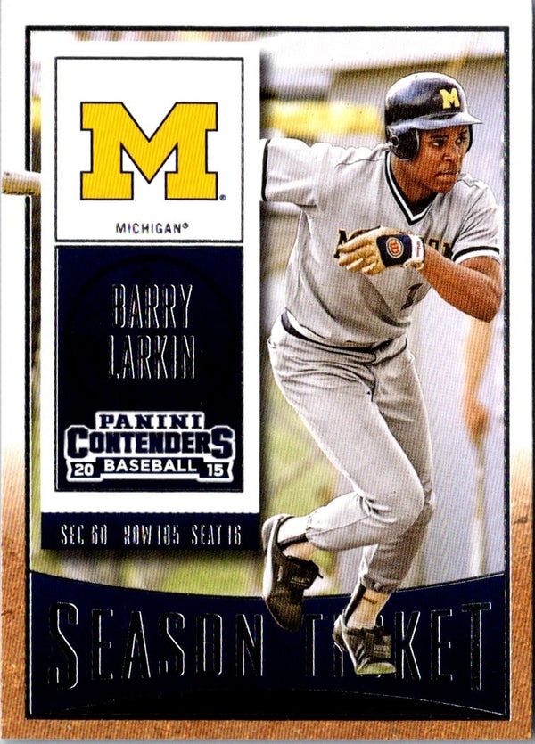 2015 Panini Contenders Barry Larkin #14