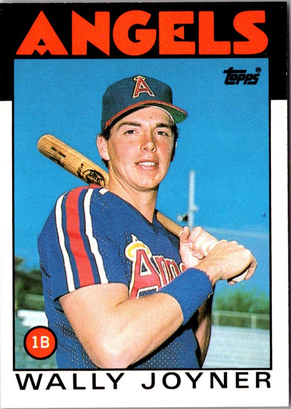 1986 Topps Traded Wally Joyner #51T