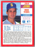 1990 Score Omar Vizquel #264