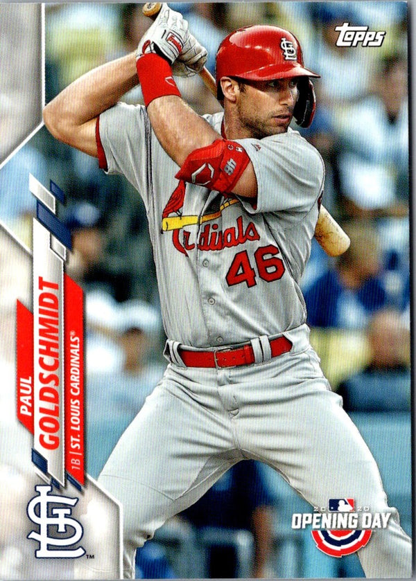 2020 Topps Opening Day Paul Goldschmidt #66