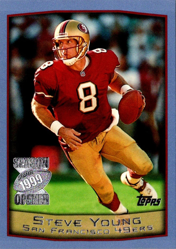 1999 Topps Season Opener Steve Young #50