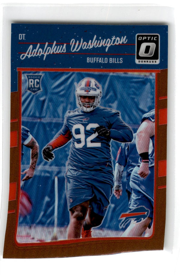 2016 Donruss Adolphus Washington #302 Rookie Prizm