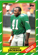 1986 Topps Earnest Jackson