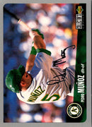 1996 Collector's Choice Silver Signature Pedro Munoz