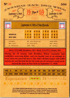 2013 Panini Cooperstown Zack Wheat #22