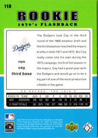 2001 Upper Deck Decade 1970's Ron Cey #110