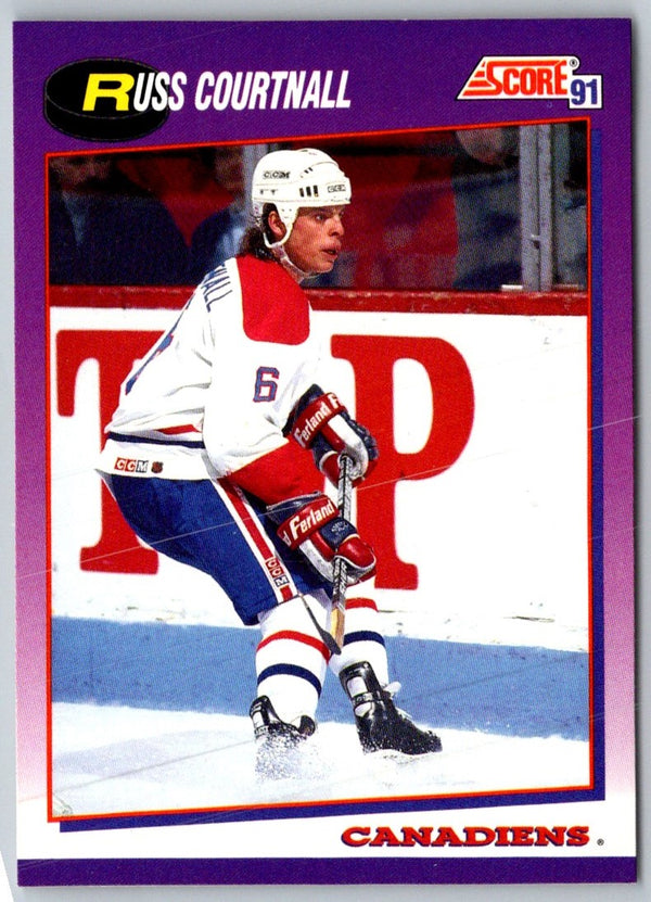 1991 Score American Russ Courtnall #42