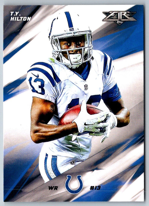 2015 Topps Fire T.Y. Hilton #84