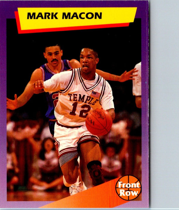 1992 Front Row Dream Picks Mark Macon #56