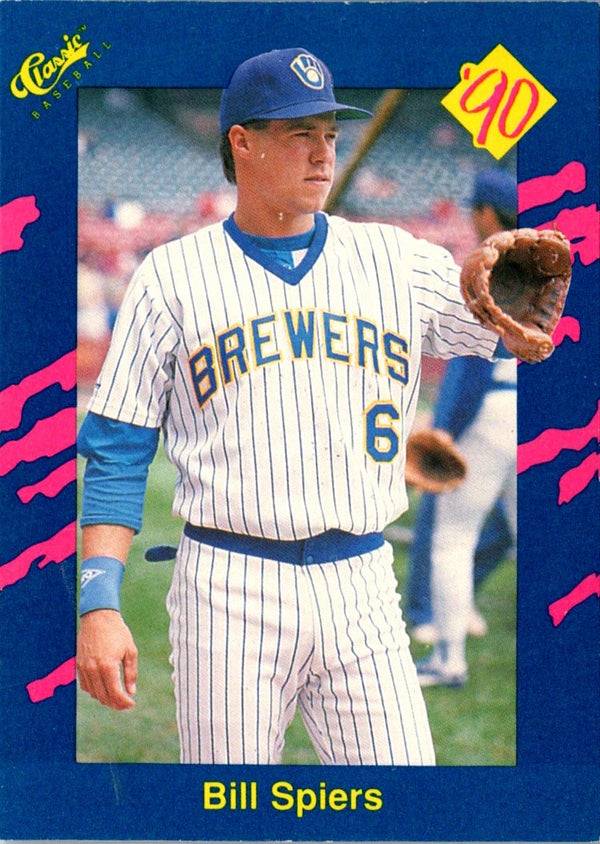 1990 Classic Blue Bill Spiers #134