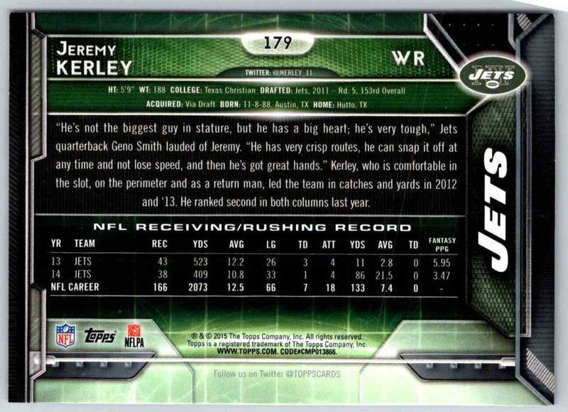 2013 Topps Jeremy Kerley