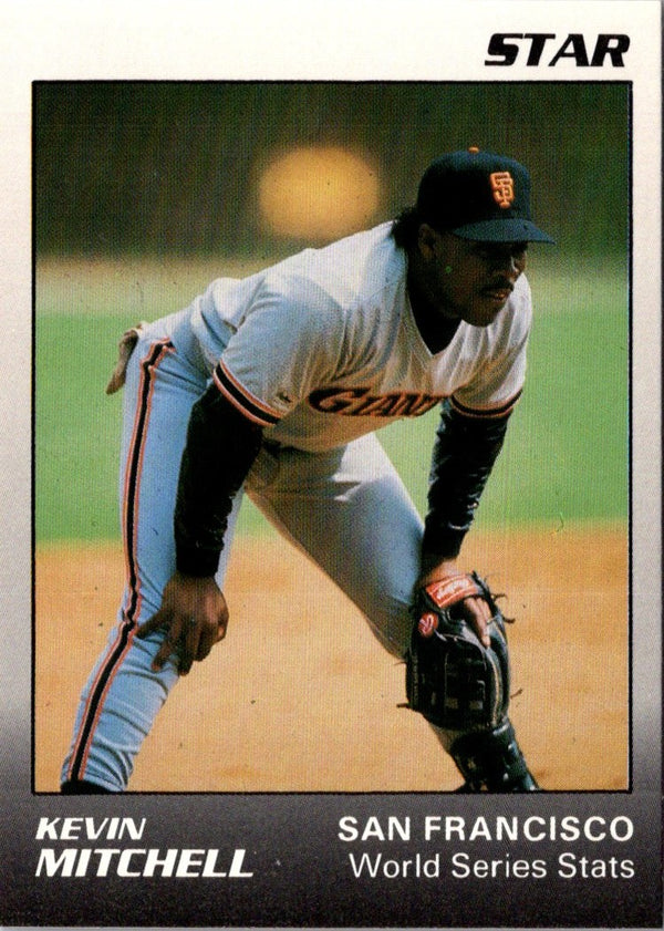 1989 Star Kevin Mitchell / Will Clark Kevin Mitchell #8