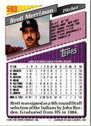 1993 Topps Brett Merriman