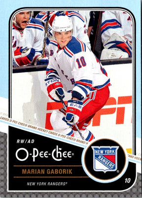 2011 O-Pee-Chee Marian Gaborik #362