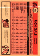 1981 O-Pee-Chee Rich Gale