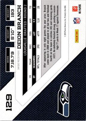 2010 Panini Rookies & Stars Deion Branch #129