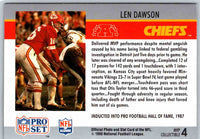 1990 Proset Len Dawson #4