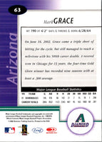 2002 Leaf Certified Mark Grace #63
