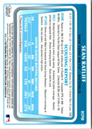 2011 Bowman Chrome Prospects Sean Ratliff