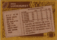 1986 Topps Mick Luckhurst #368