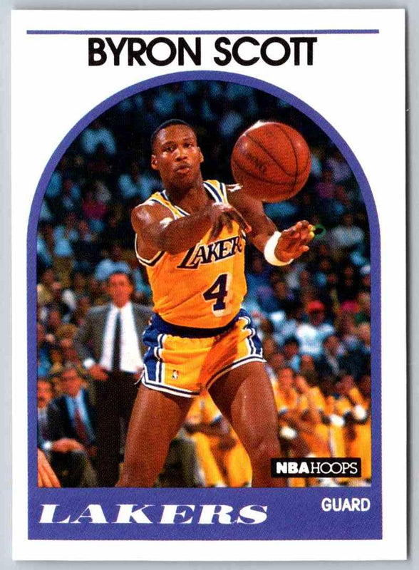 1989 NBA Hoops Byron Scott #15