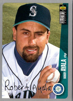 1996 Collector's Choice Silver Signature Bobby Ayala #311