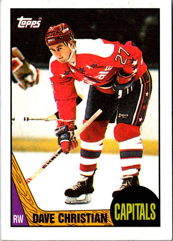 1987 O-Pee-Chee Dave Christian #88