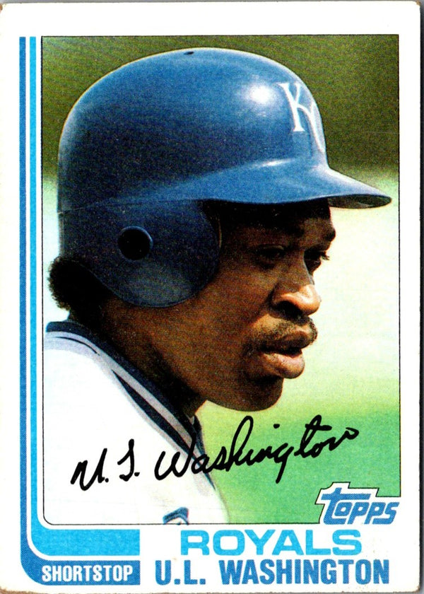 1982 Topps U.L. Washington #329