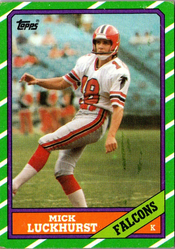 1986 Topps Mick Luckhurst #368