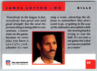 1991 Pro Line Portraits James Lofton #31
