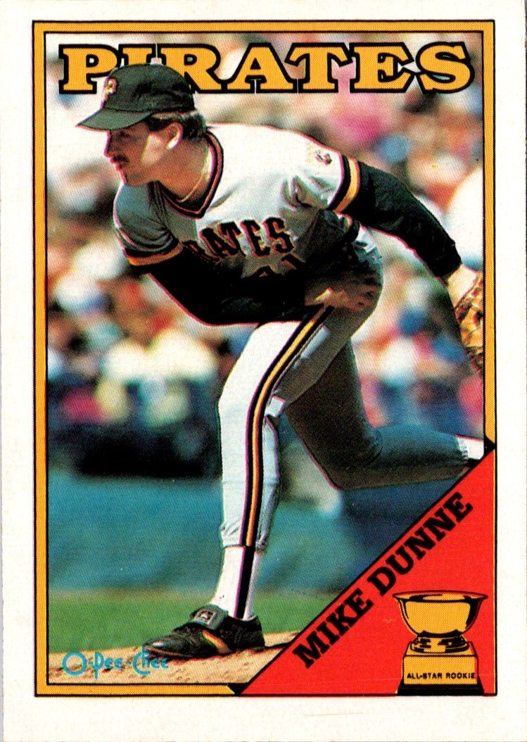 1988 O-Pee-Chee Mike Dunne