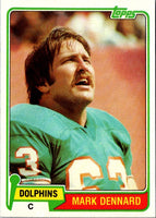 1981 Topps Mark Dennard #209 NM-MT