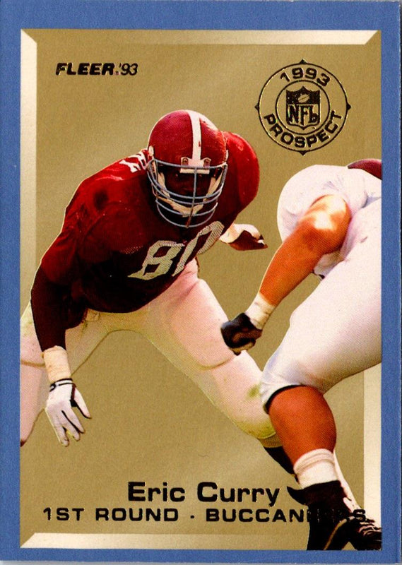 1993 Fleer Prospects Eric Curry #4