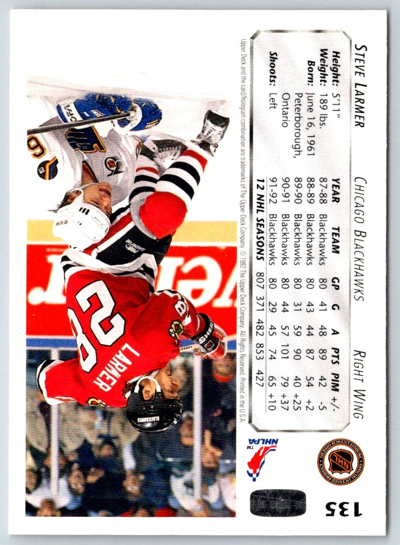 1992 Upper Deck Steve Larmer