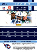 2011 Score Kenny Britt