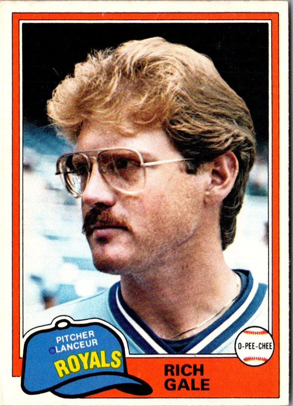 1981 O-Pee-Chee Rich Gale #363