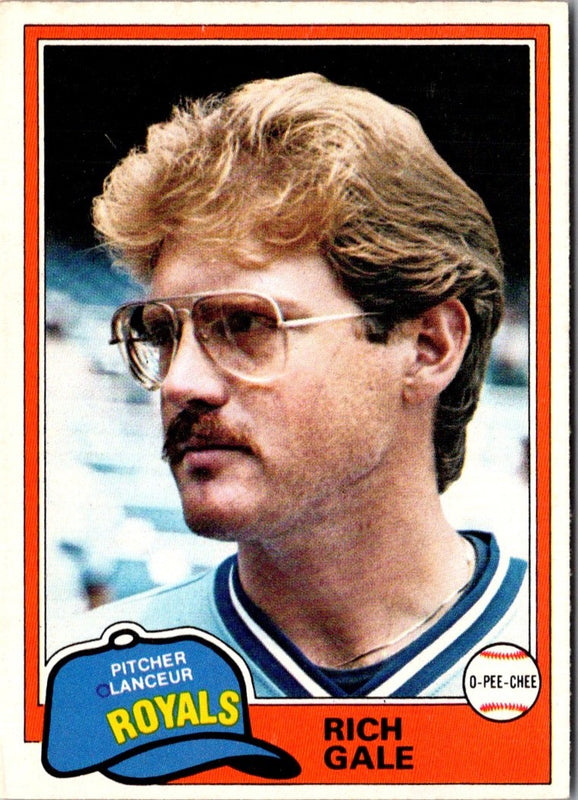 1981 O-Pee-Chee Rich Gale #363