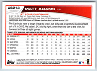 2013 Topps Update Matt Adams #US213