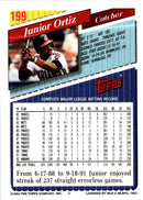 1993 Topps Gold Junior Ortiz