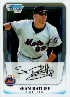 2011 Bowman Chrome Prospects Sean Ratliff #BCP68