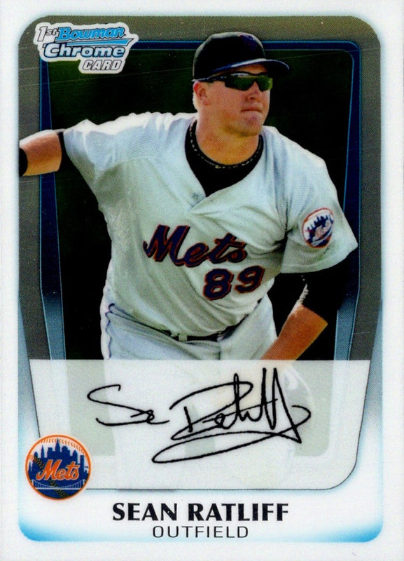 2011 Bowman Chrome Prospects Sean Ratliff #BCP68