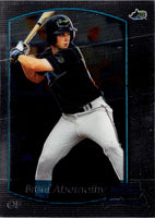 2000 Bowman Draft Picks & Prospects Chrome Brent Abernathy #107 Rookie