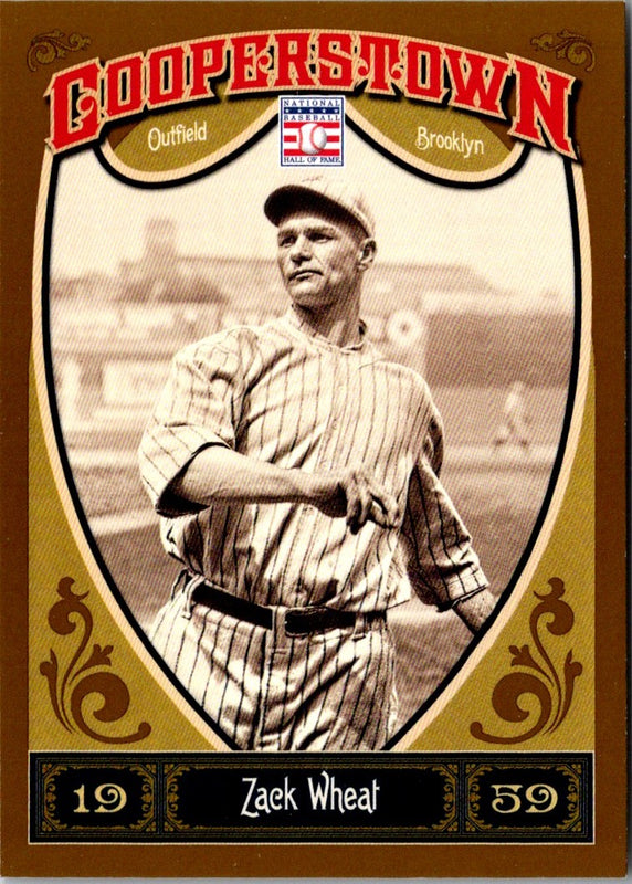 2013 Panini Cooperstown Zack Wheat #22