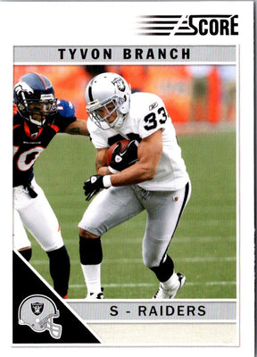 2011 Score Tyvon Branch #216