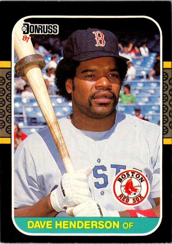 1987 Leaf Dave Henderson #103