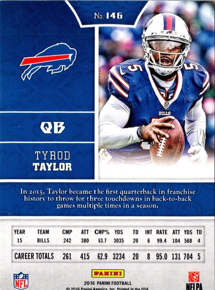 2016 Panini Tyrod Taylor