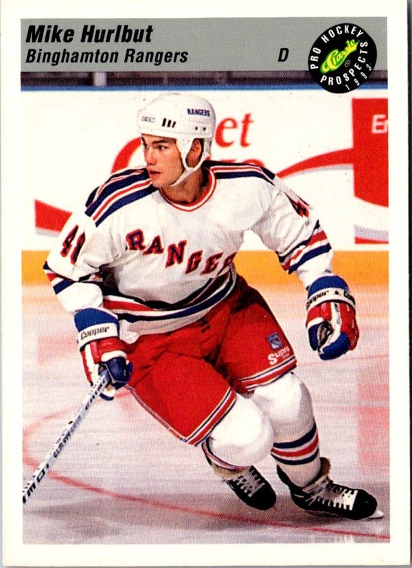 1993 Classic Pro Prospects Mike Hurlbut #138