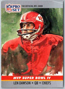 1990 Proset Len Dawson