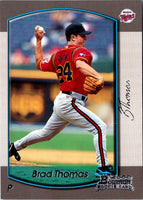 2000 Bowman Draft Picks & Prospects Brad Thomas #67 Rookie