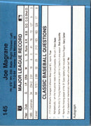 1990 Classic Blue Joe Magrane